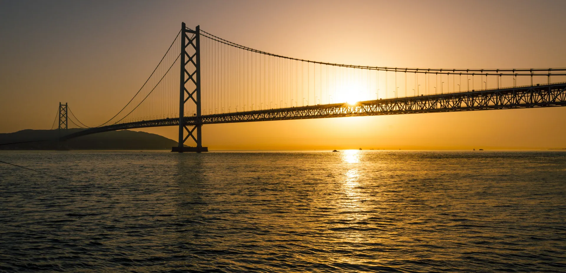 明石海峡大橋と海