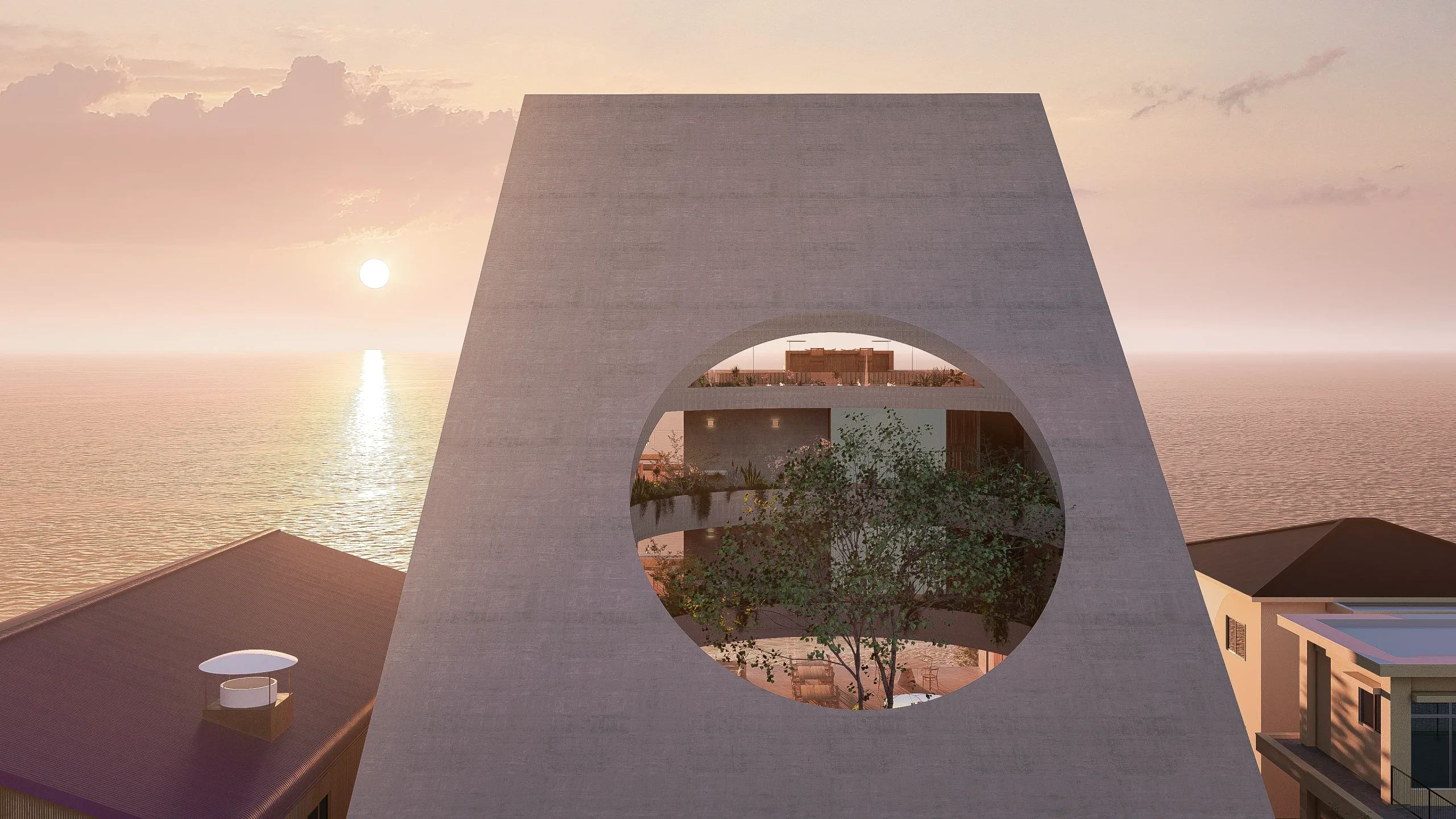 UMITO 淡路島 オーシャン ルーフの外観