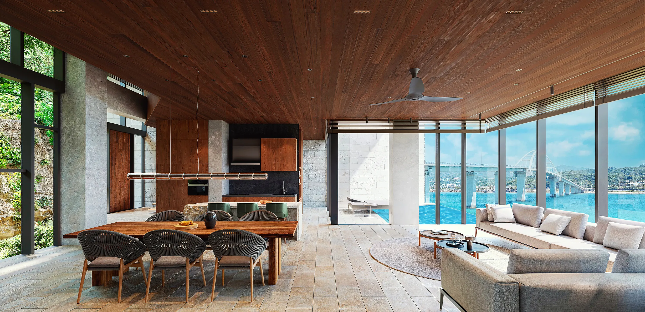 UMITO 瀬底島 Grottoのリビング