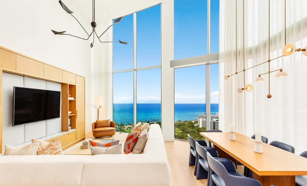 hawaii penthouse a livingdining01